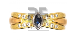 Cartier Luxury Sapphire Ring